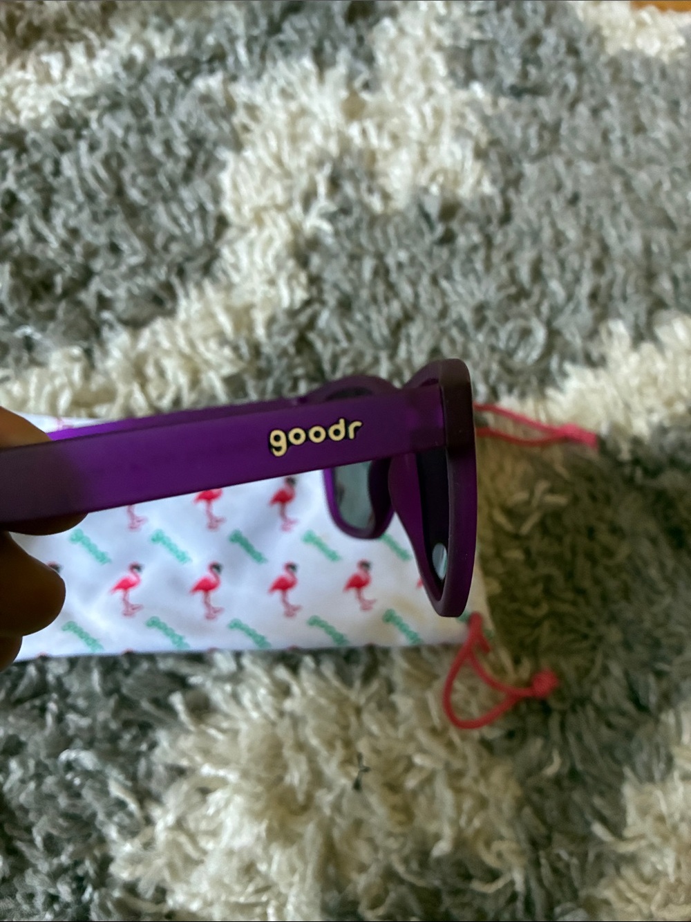 Goodr purple sunglasses - Picture 2 of 3